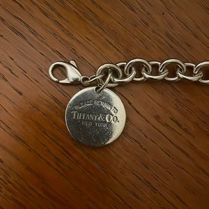 Return to Tiffany & Co sterling silver bracelet